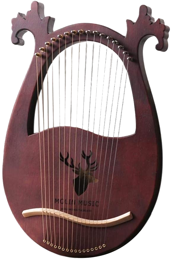 Small Portable Harp Transparent Image