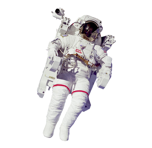 Raum Astronaut PNG-Bild transparent