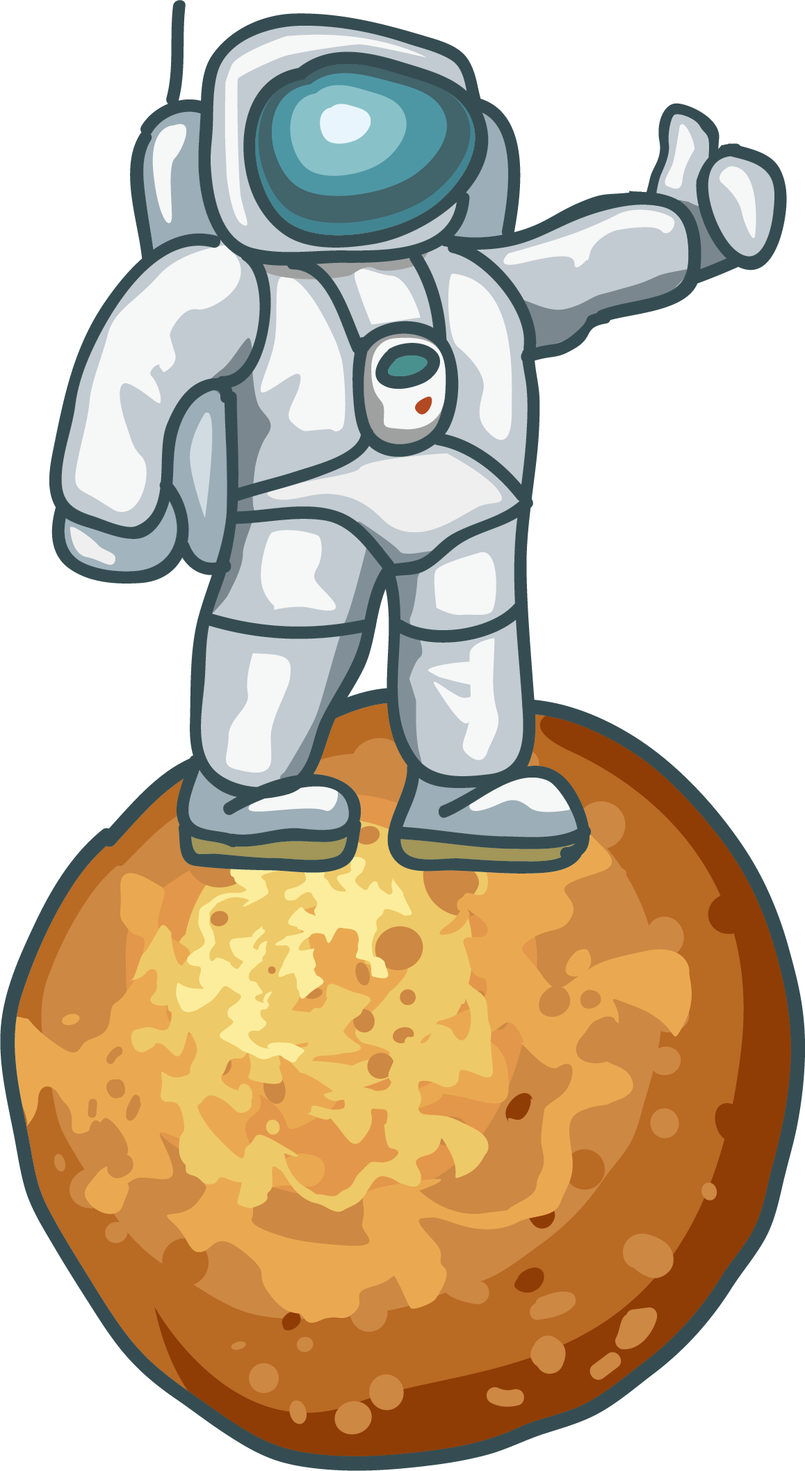 Space Astronaute PNG Image