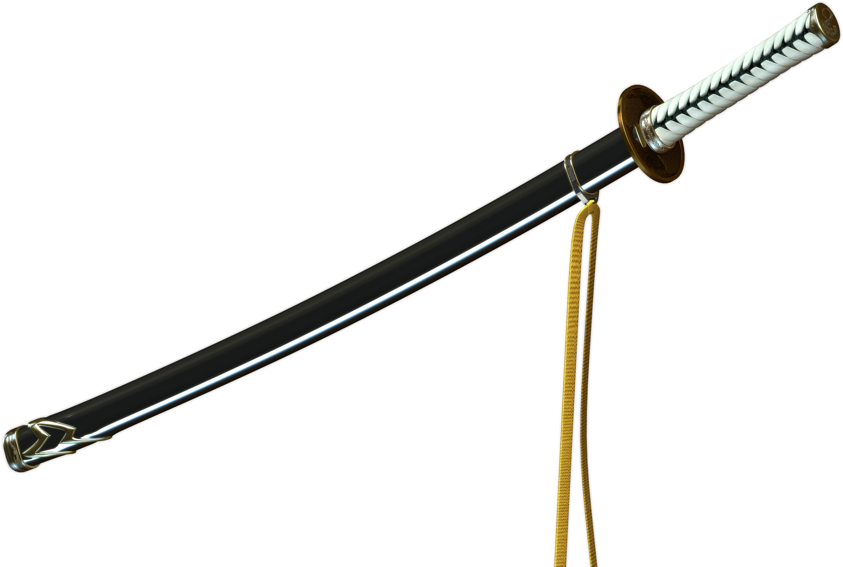 Épée Anime Katana Image Transparente