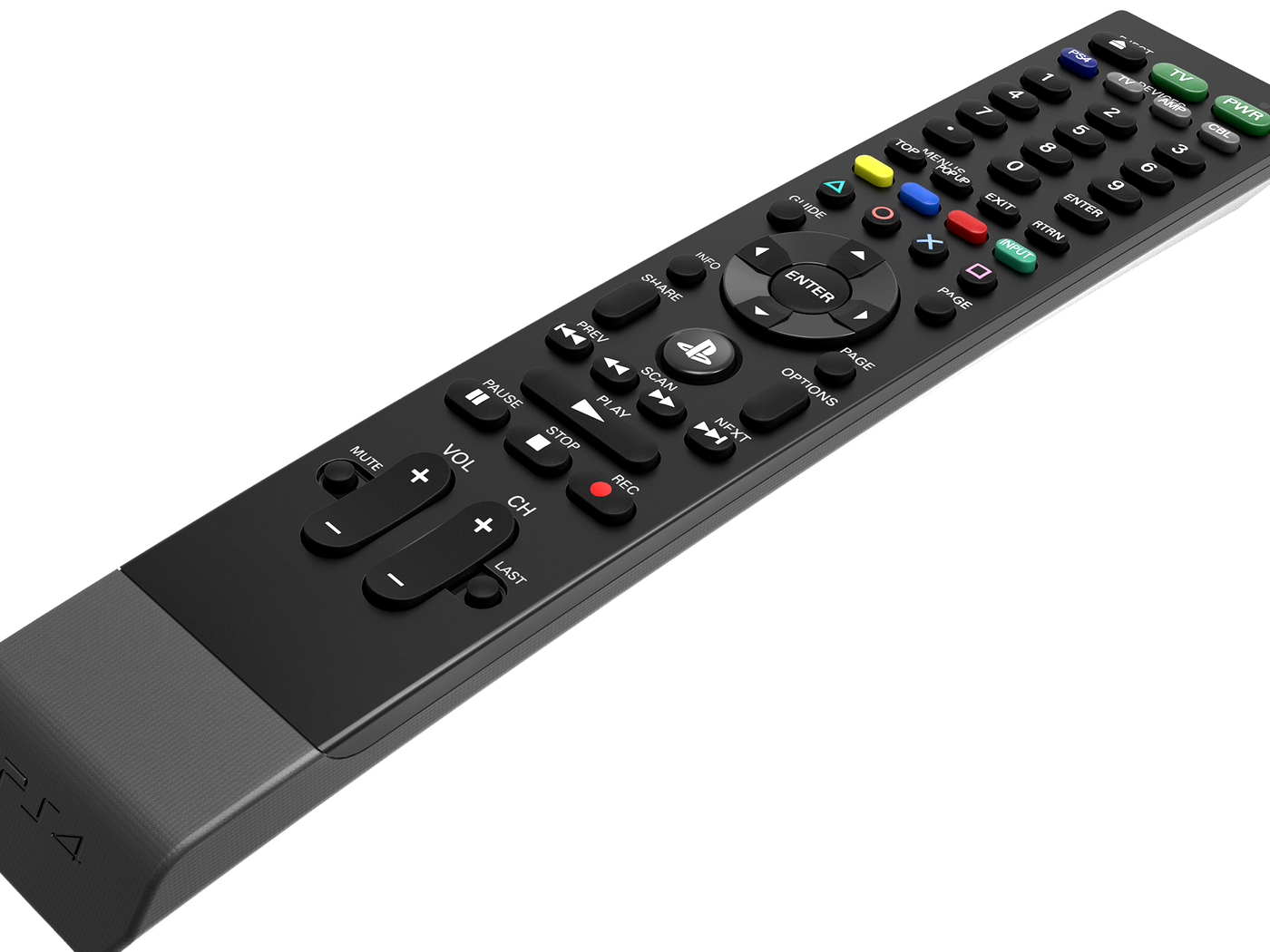 TV Bluetooth Remote Control PNG Image Background
