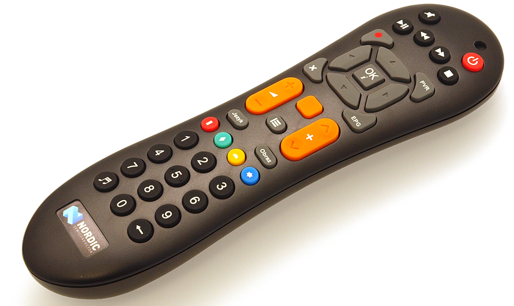 TV Bluetooth Remote Control Transparent Image