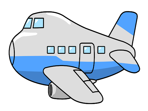 Immagine di alta qualità del fumetto del fumetto dell aeroplano di vettore
