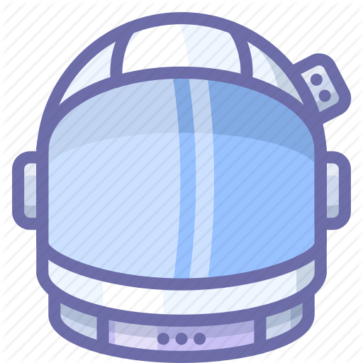 Vector Astronaut Helmet PNG Image Background