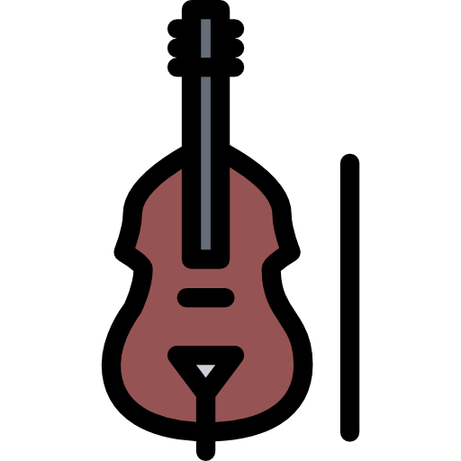 Vektor cello PNG Gambar latar belakang
