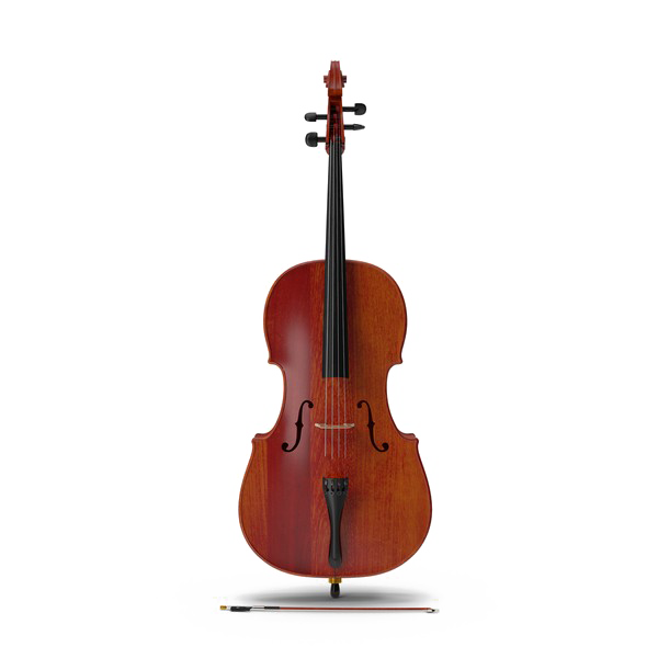 Vector Cello Transparent Background PNG