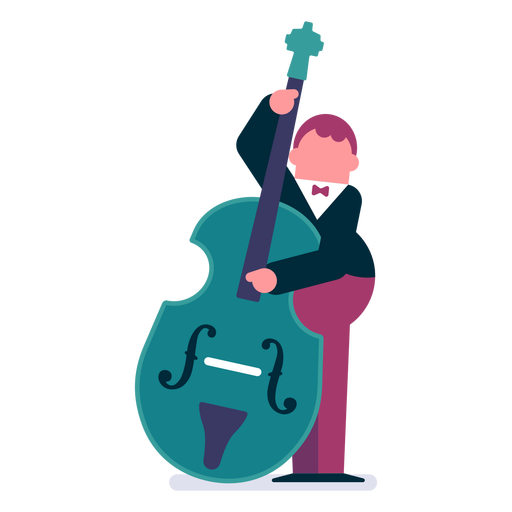 Vector Double Bass PNG Download Image