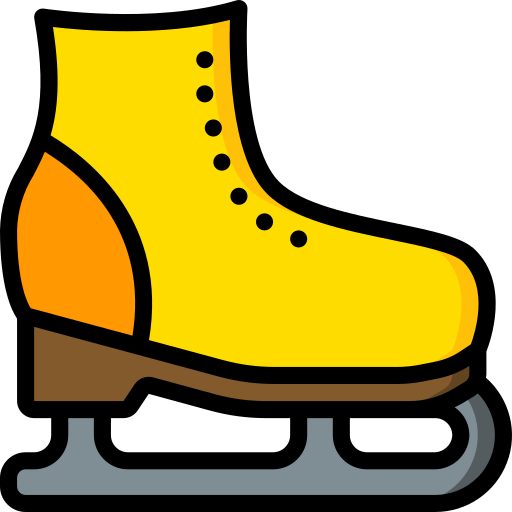 Vector Ice Skating Shoes PNG Image