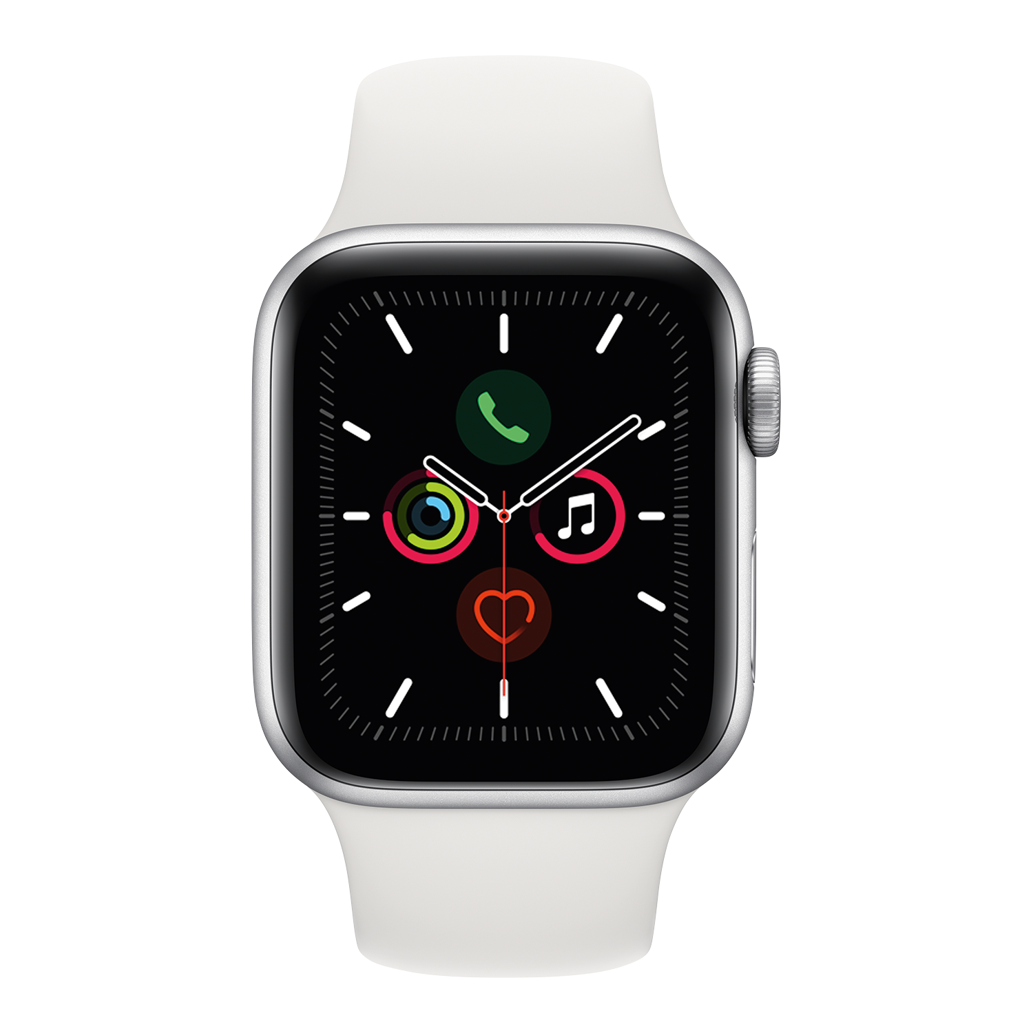 White Apple Watch PNG Image Background