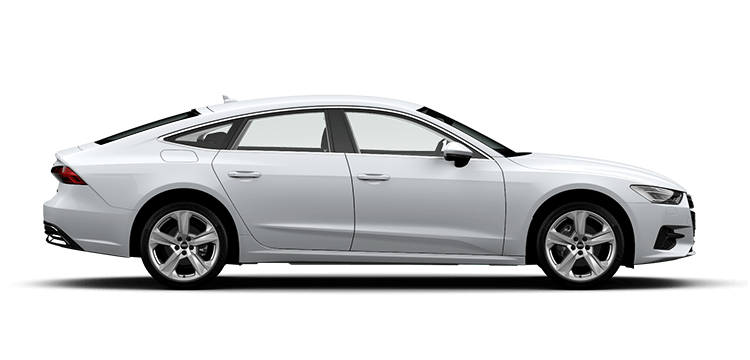 White Audi A7 PNG Image Background