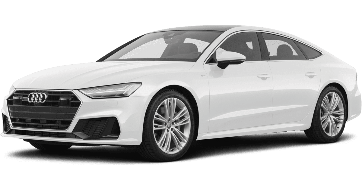Blanche Audi A7 PNG Image