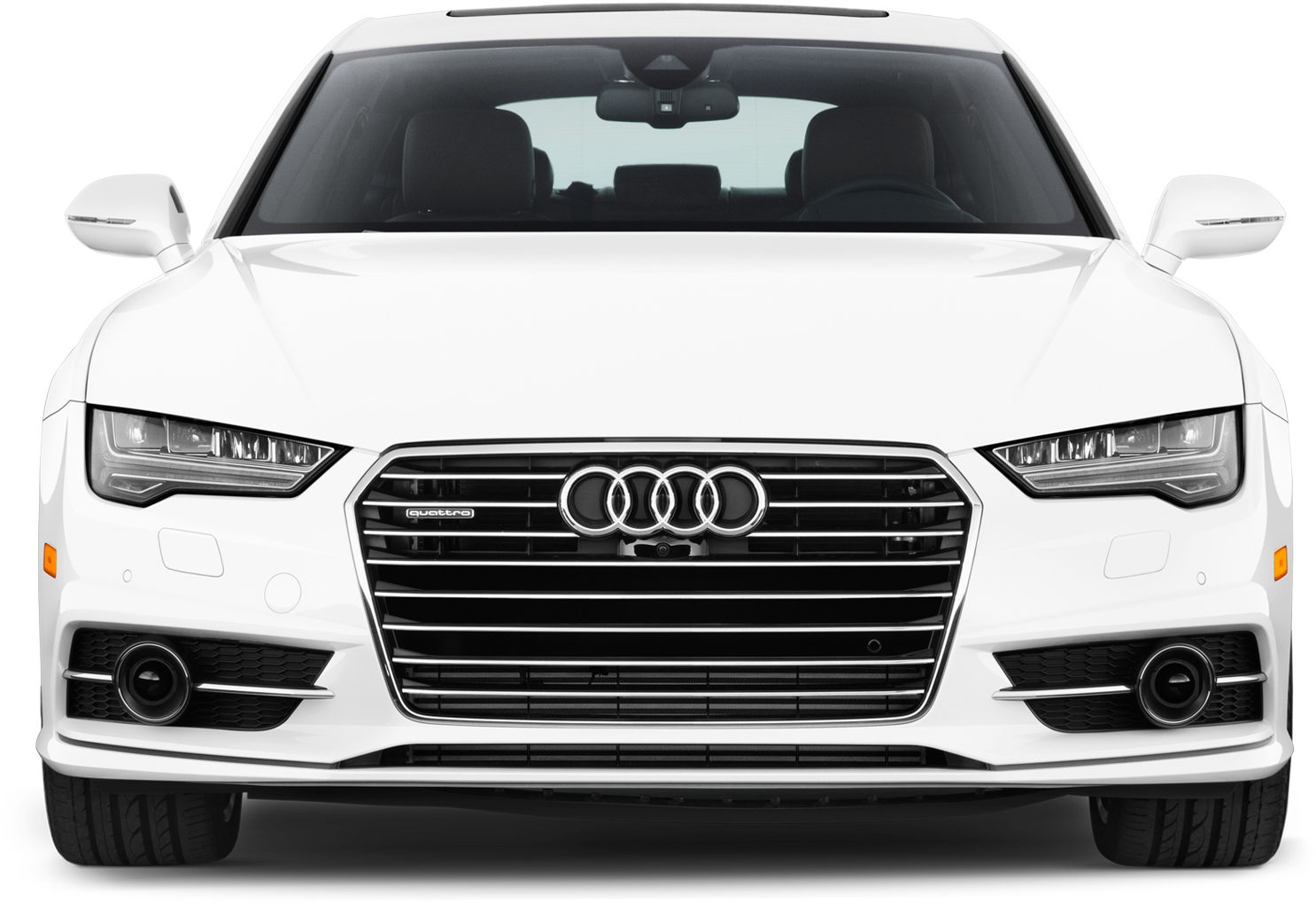 Wit Audi A7 PNG Transparant Beeld