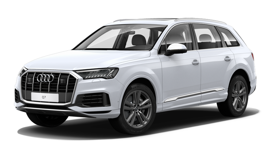 White Audi SUV Gratis PNG-Afbeelding