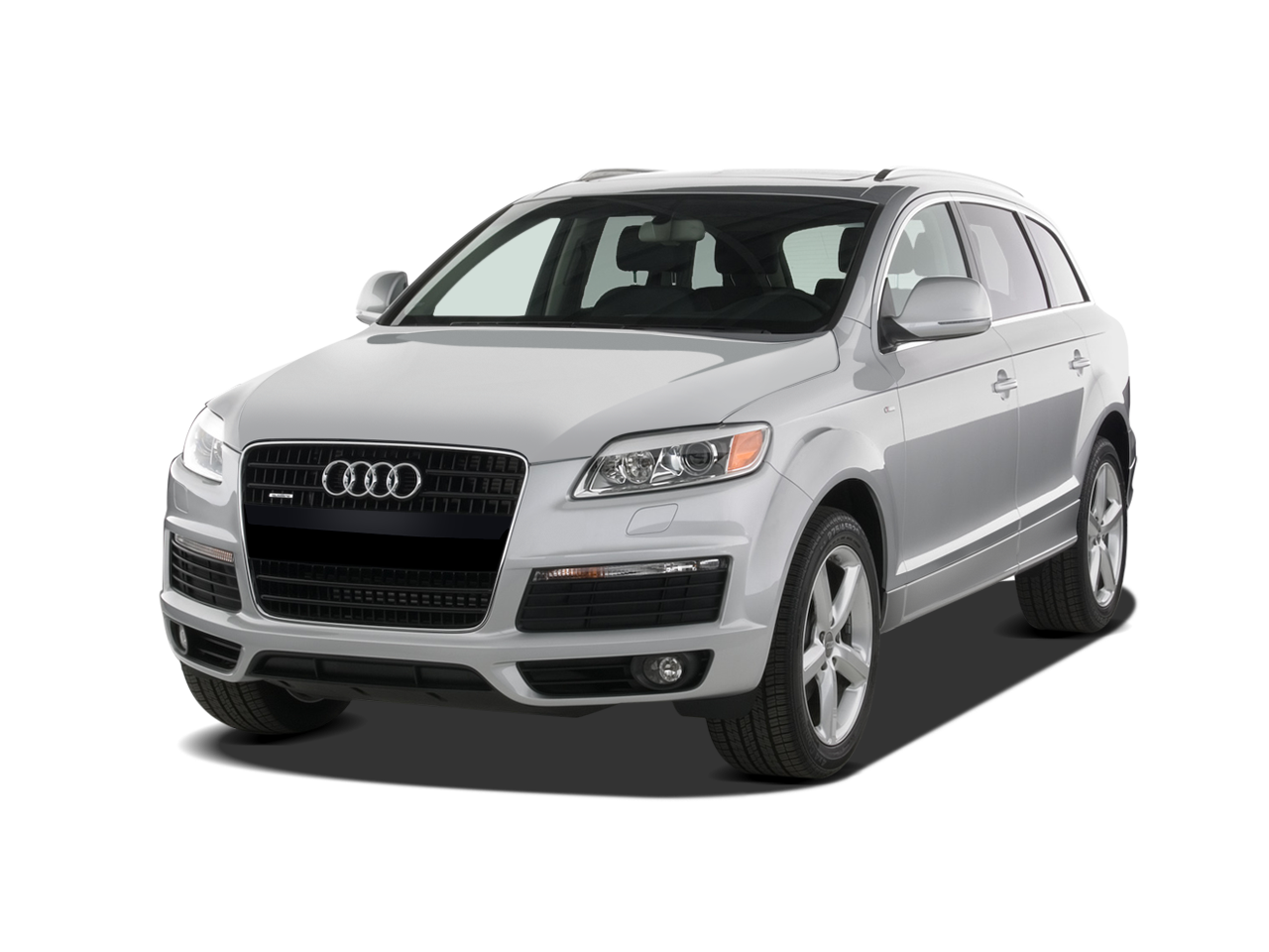 White Audi SUV PNG Download Image