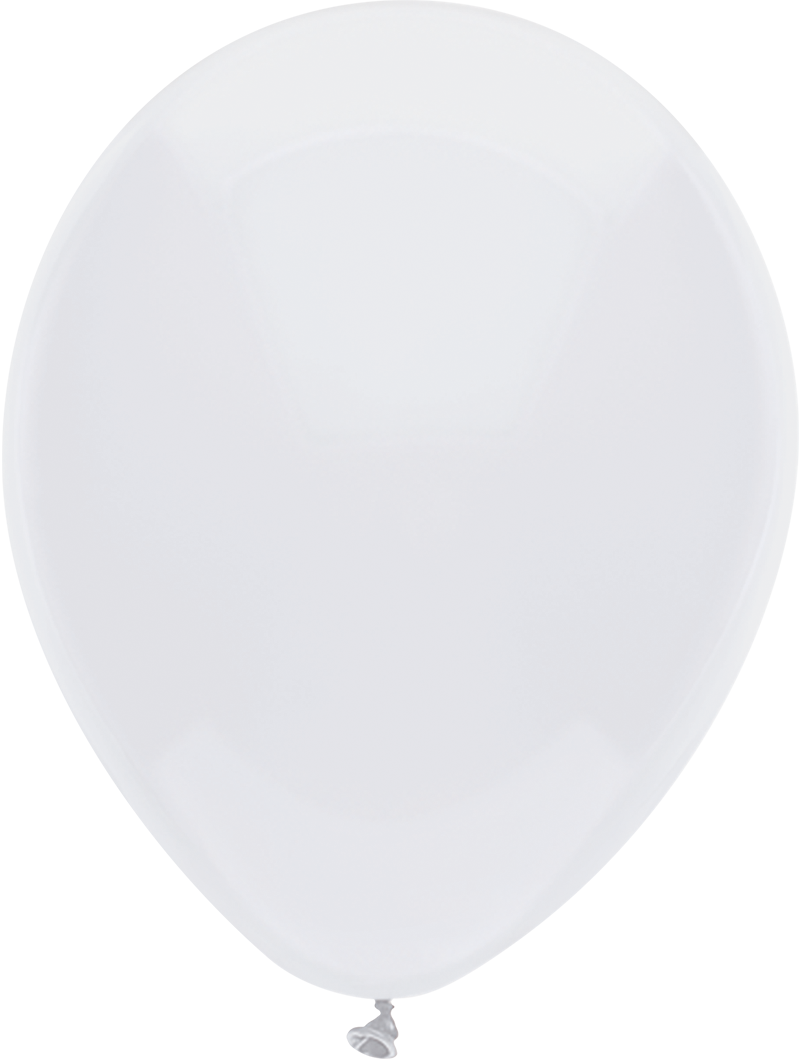 White Balloons PNG High-Quality Image