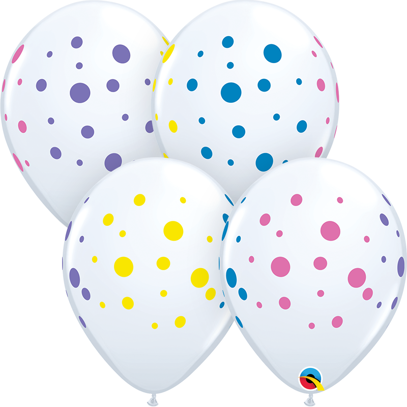 White Balloons PNG Pic