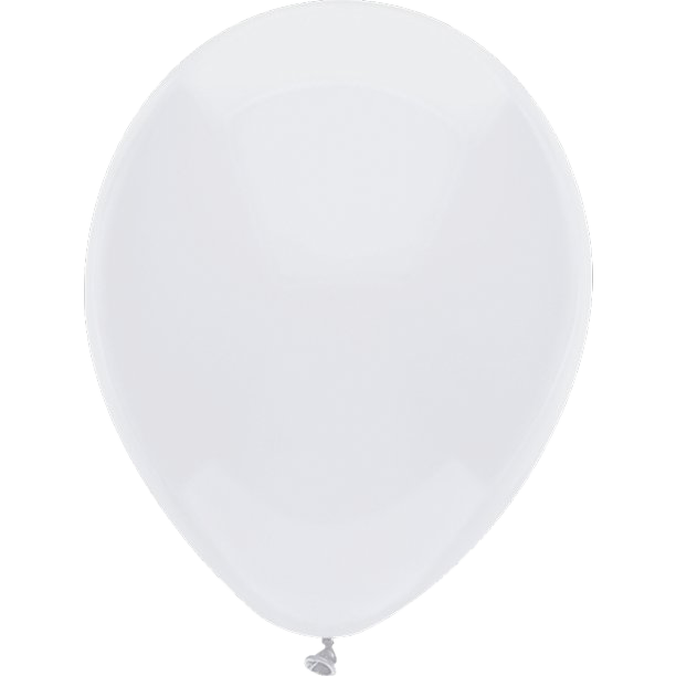 Palloncini bianchi PNG Picture