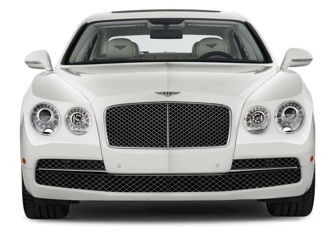 White Bentley Flying Spur PNG Download Image