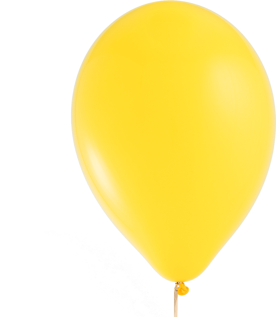 Gele ballon PNG Download Afbeelding