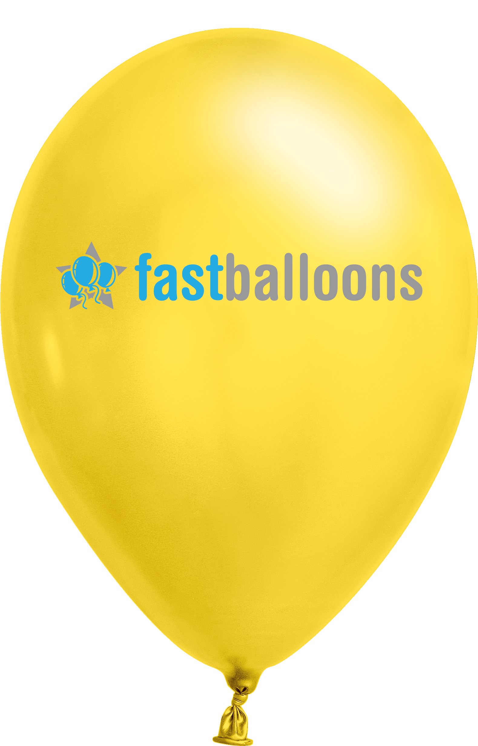 Gele ballon PNG Gratis Download
