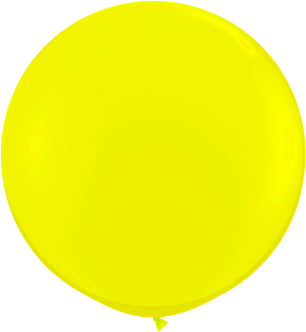Yellow Balloon Transparent Image