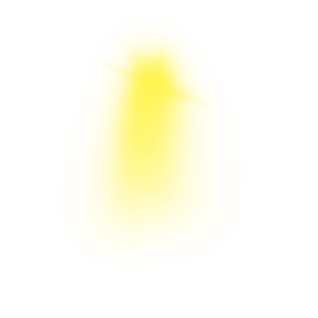 Yellow Light Beam PNG High-Quality Image