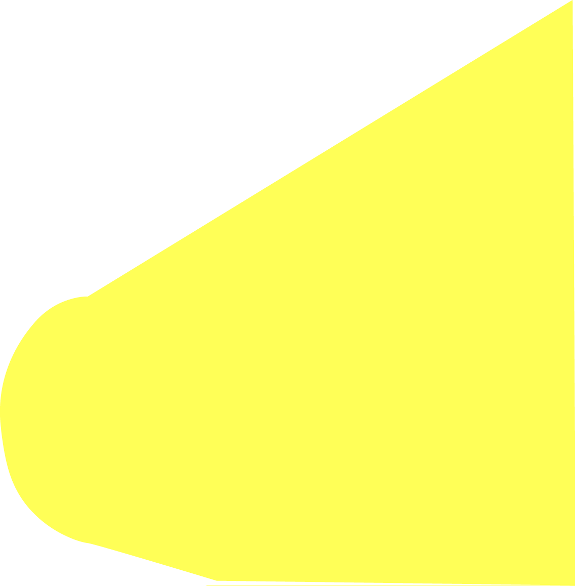 Yellow Light Beam Transparent Image