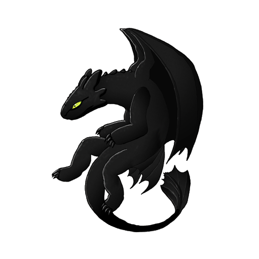 Anime Toothless PNG Photo