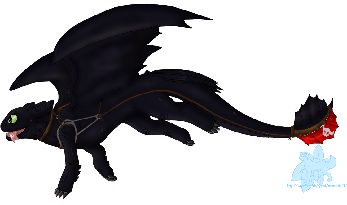 Anime Toothless PNG Transparent Image