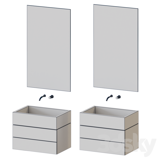 Badezimmer Waschtisch PNG Transparentes Bild