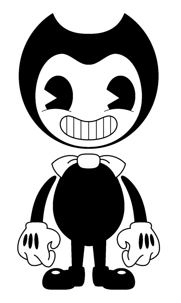 Bendy Characters PNG No Background