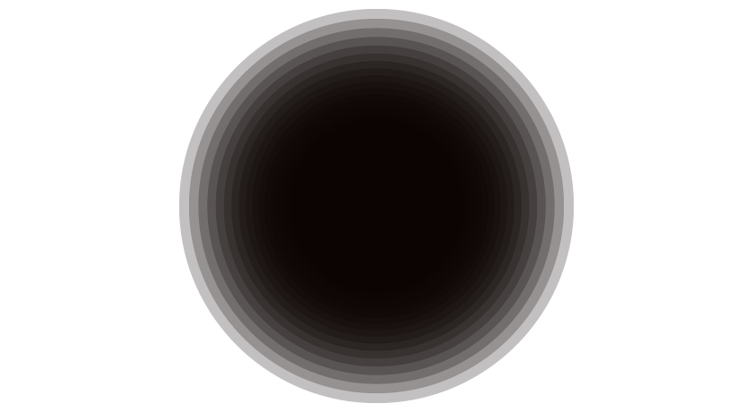 Black Circle Fade Sphere PNG Transparent Background