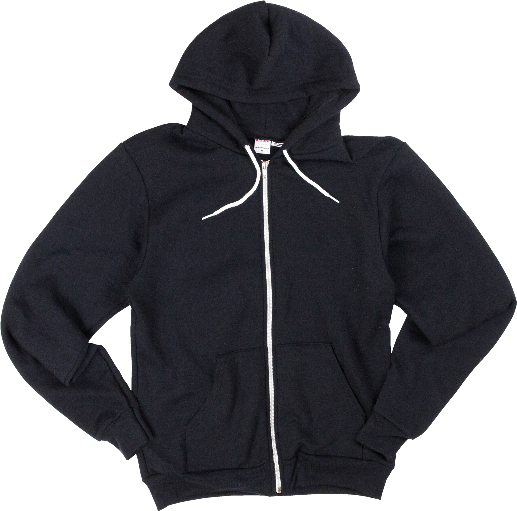 Black Hoodie Front PNG No Background
