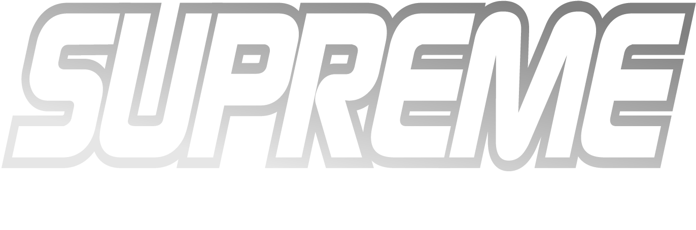 Black Supreme Logo PNG Achtergrondfoto