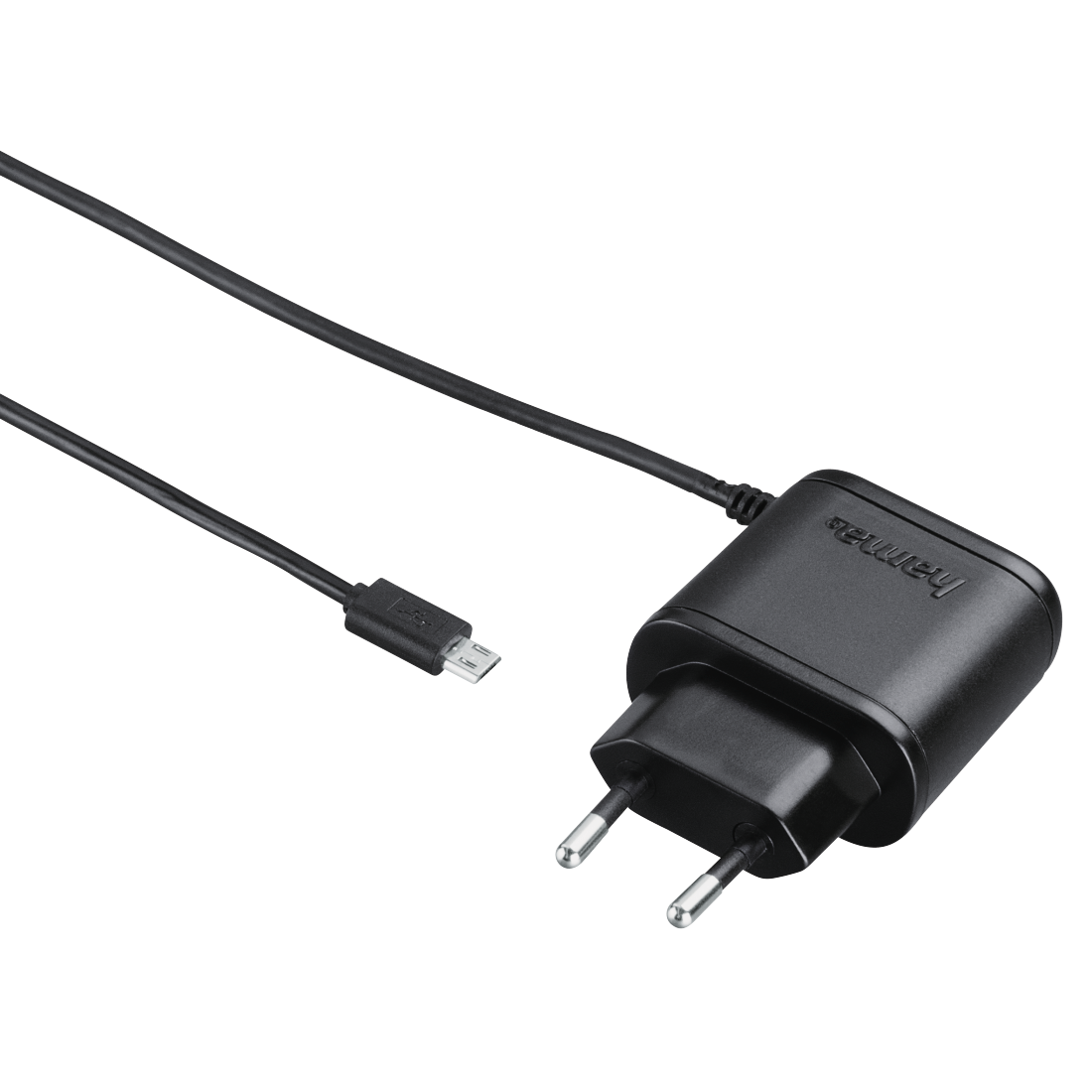 Black Travel Charger PNG Image