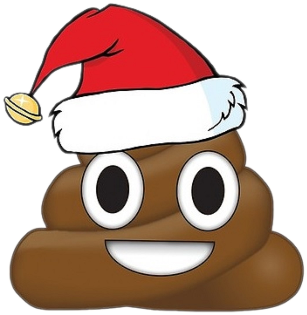 Brown Poop Emoji PNG Image Background