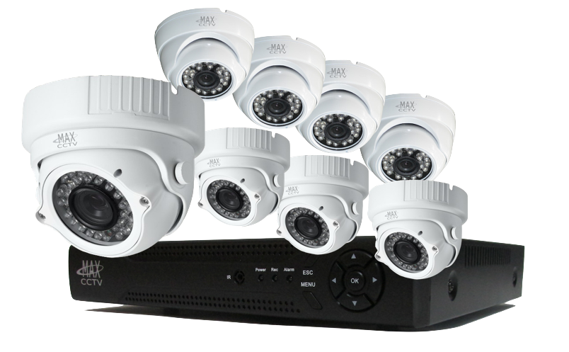 CCTV-camera set PNG