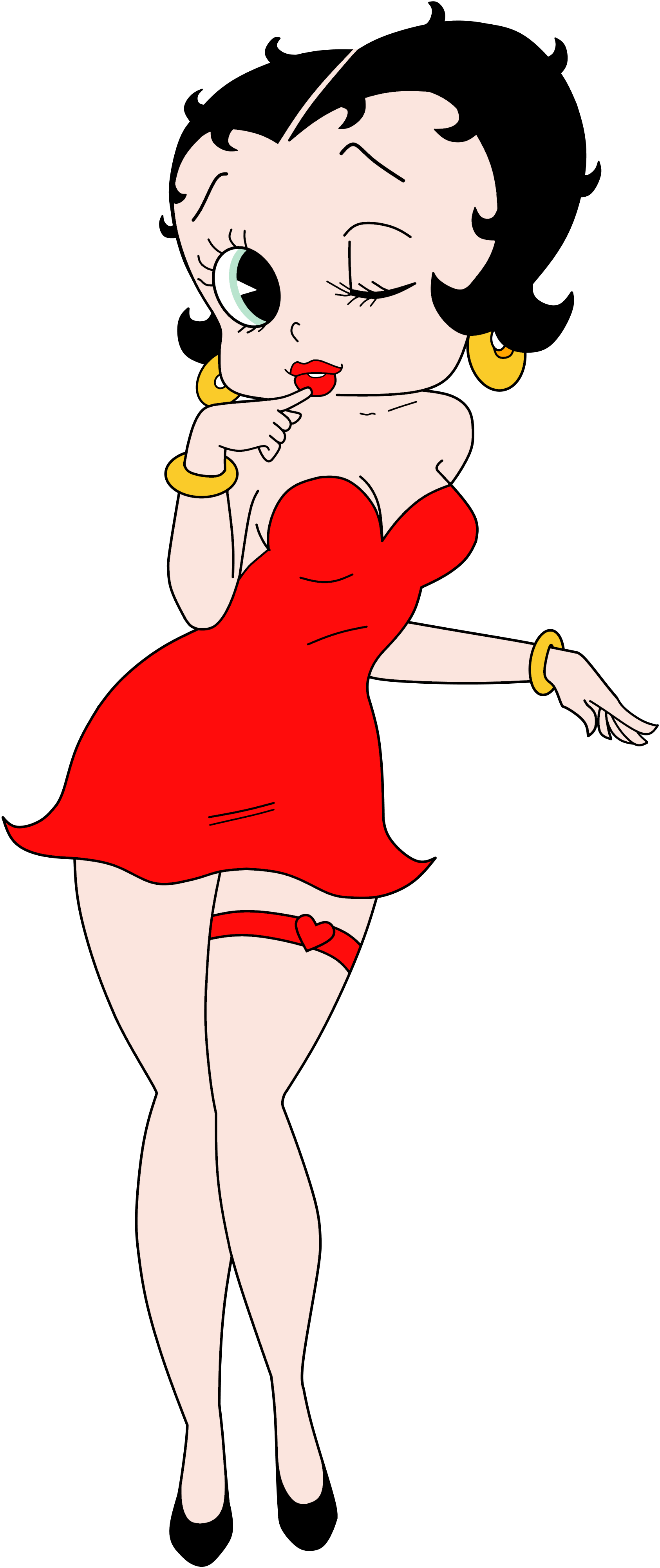 Cartoon Betty Boop PNG HD Photo