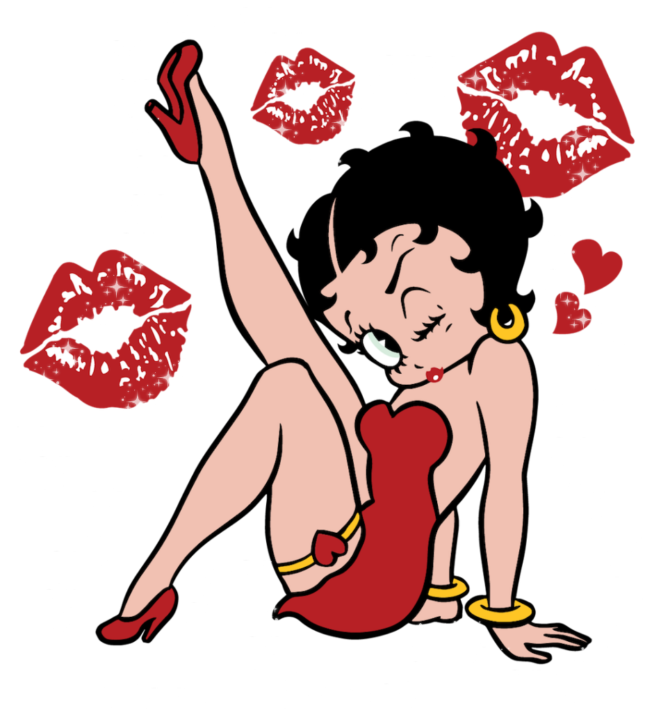 Cartoon Betty Boop PNG Pic achtergrond