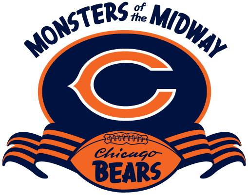 Chicago Bears Logo PNG file Trasparente