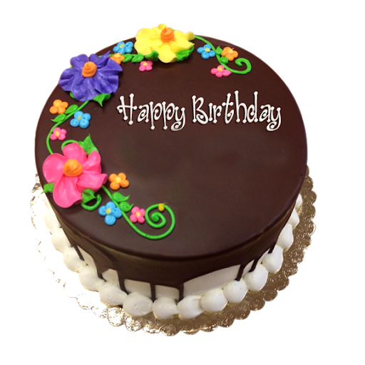 Chocolate Birthday Cake PNG Download Image