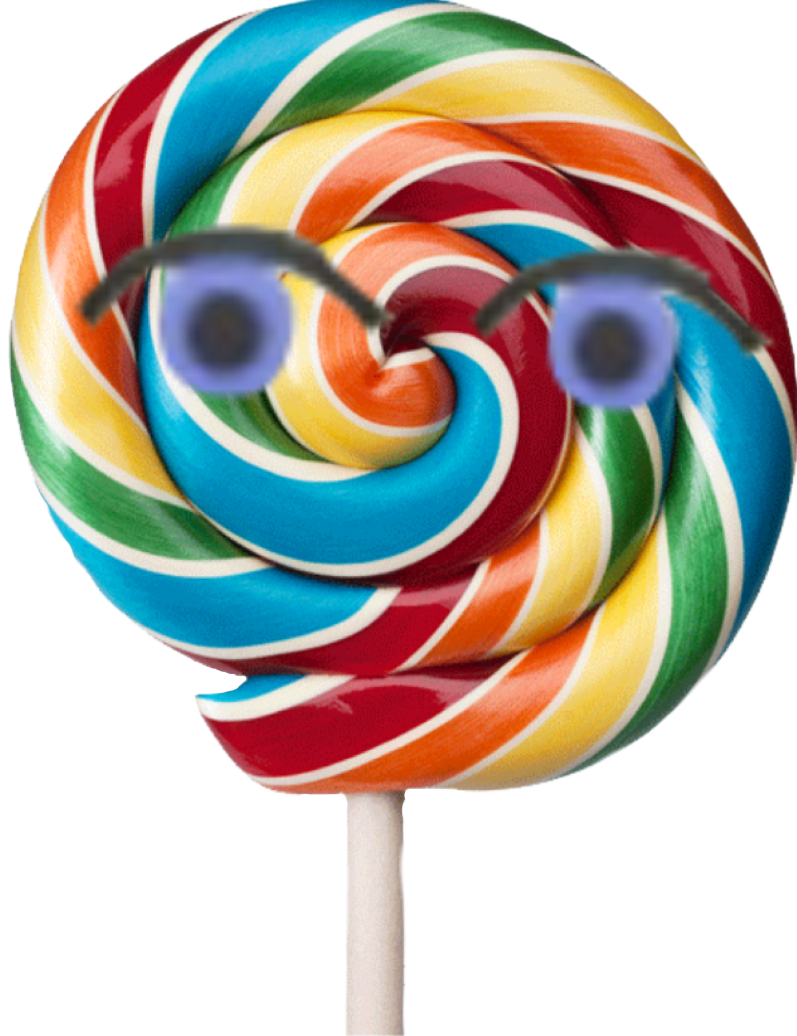 Kleurrijke lollipop PNG Download Afbeelding
