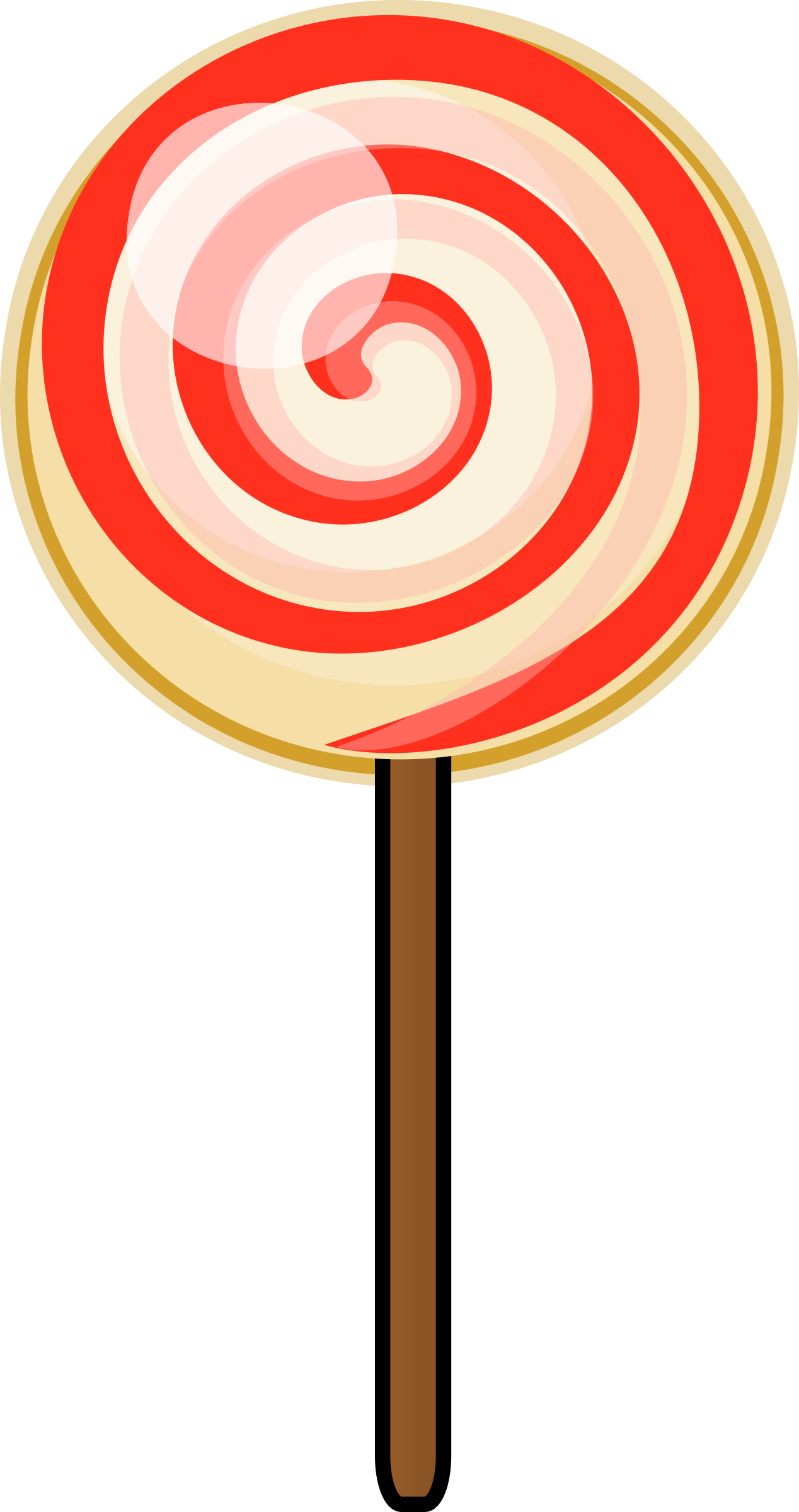 Buntes Lollipop-PNG-Bild Transparenter Hintergrund