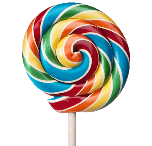 Colorful Lollipop PNG Pic