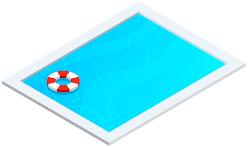 Commercial Swimming Pool PNG Image Transparent
