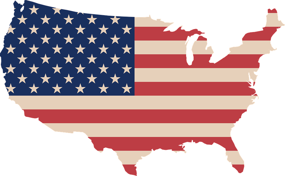 Continental United States Map Download PNG Image