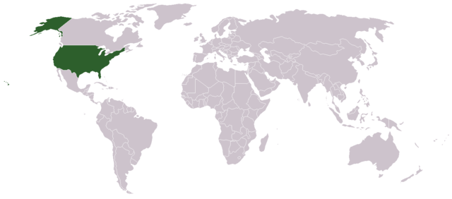 Continental Amerika Serikat Peta PNG Pic