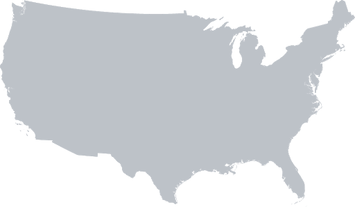 Continental United States Map PNG Picture