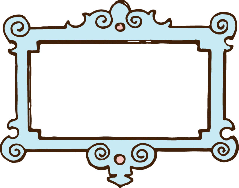 Decorative Text Box Frame Free PNG Image