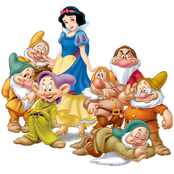 Disney Snow White And The Seven Dwarfs PNG Image Transparent